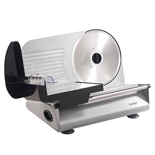 vonshef stainless steel meat slicer