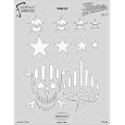Artool - Patriotica Airbrush Templates by Craig Fraser - White