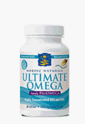 Nordic Naturals Ultimate Omega, 1,000 mg Fish Oil, 180 Soft Gels