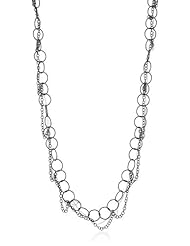 Melissa Joy Manning "Mixed Metal" Tangled Chain Necklace