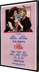 Odd Couple, The (Broadway) 11"x17" Framed Poster