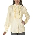 Anna Sui for Target&reg; Polyester Ruffle Top - Cream