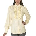 Anna Sui for Target&reg; Polyester Ruffle Top - Cream