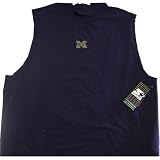 Michigan Wolverines ( University Of ) NCAA No Sleeve Muscle T-Shirt (Extra Large 46/48)
