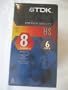 TDK Premium Quality VHS T-160 Video Tapes, 8-hour (6-pack)
