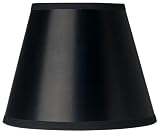 Black with Silver Foil Mini Shade 3x5x4 (Clip-On)