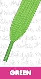 Super Fat Skate Shoelaces - NEON GREEN 20mm x 120cm