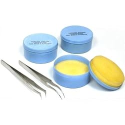 3 Pocket Watch Gasket Lube Oilers 2 Tweezers
