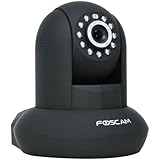 Foscam FI8910E Power Over Ethernet (POE) Pan and Tilt IP/Network Camera and 3.6mm Lens - Black