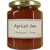 Apricot Jam LEpicurien 11.6 oz jar by L'Epicurien