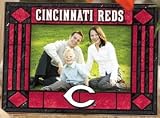 Cincinnati Reds Art-Glass Horizontal Picture Frame