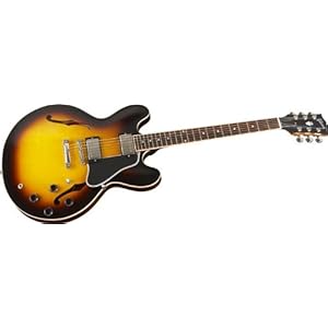 best value Gibson Custom ES-335 Dot Electric Guitar, Vintage Sunburst, Plain Maple Online Shop