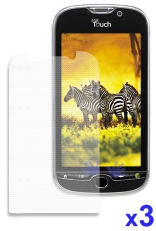 HTC TMobile myTouch 4G (HD) AntiGlare, AntiScratch, AntiFingerprint  Matte Finishing Screen Protector ( 3 Pack ) Picture