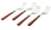 Rosanna Bordeaux Napoleon Cocktail Forks, Set of 4