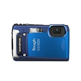 Olympus TG-820 Rugged Digital Compact Camera - Blue (12MP, 5x Wide Optical Zoom) 3.0 inch LCD