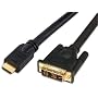 DVI / HDMI Kabel mit vergoldeten Anschl�ssen (ca. 2 m) z.B. Verbindungskabel f�r den Anschluss der PlayStation 3 (PS3) an einen TFT-Bildschirm