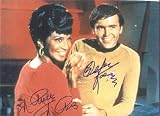Walter Keonig & Nichelle Nichols autographed 11x14 Photo (Star Trek)