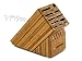 Wuesthof 17-Slot Bamboo Knife Storage Block