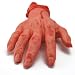 Custom Scary Bloody Halloween Haunted House Prop Life Size Female Severed Sick Hand Part 5 Fingers