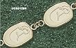 Univ Of Cal-Davis Horse Hd Bracelet 7"
