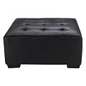 Kerry Square Cocktail Ottoman - Brown
