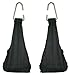 Padded AB SLINGS AB STRAPS Steel Hook Rings (1 Pair)