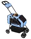 Pet Gear Travel System Pet Stroller, Small, Aqua Blue
