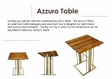 Logical Progression Design Azzuro Table Modern Contemporary