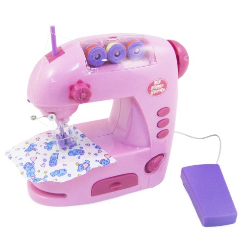Girls Pretend Play Working Sewing Machine Kids Toy