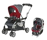 Baby Trend Sit N Stand Deluxe Stroller & Infant Car Seat Travel System - Baltic