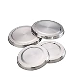 Kitchen Craft Stainless Steel Hob Cover- set of four- boxed