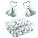 Silver Bell Place Card Holders (12 count)