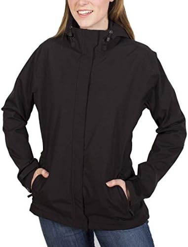 Storm Creek Women's Maxine Windproof/Waterproof/Breathable Parka, Black, Medium