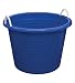 United Solutions 17-Gallon Rope Handled Tub, Blue