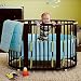 Round Baby Crib - Stokke(r) Sleepi System 1 (Espresso) 50 x 29 x 33h