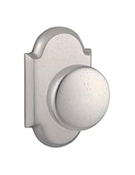Home Improvement: Baldwin HDRUSRAR492 Reserve Half Dummy Rustic with Rustic Arch Rose in White Bronze Finish - Top Notch Distributors, Inc. (Home Improvement)