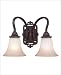 Cordoba - Antique Copper Finish : Tinted Scavo Glass