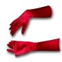 SALE 8 Button Elbow Length 15" Satin Gloves Assorted Colors