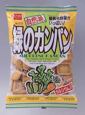 健康フーズ 緑のカンパン 　180g×１０個セット