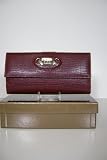 Gucci Wallets Red (Burgundy) Leather Women 231841