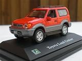 Toyota Land Cruiser in Red Scale 1/72