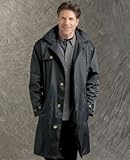 Magellan's Men's Waterproof London Trench Packable Raincoat