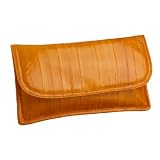 Latico Eelskin Envelope Flap Clutch