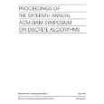 Proceedings of the Annual Acm-Siam Symposium on Discrete Alg