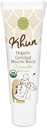Mozzie-block Baby Lotion Mosquito Lotion Organic Certified 40 Ml