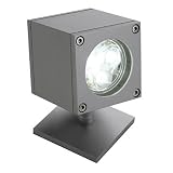 Cubix LED silber-grau LED weiß