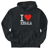 Sweatshirt Black  Love Classic Kerala  India City