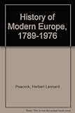 A history of modern Europe, 1789-1976