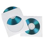 Produkt-Bild: Hama CD-ROM Papierh&uuml;llen 100, Wei&szlig;