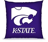 Kansas State University Wildcats NCAA 18 in Toss Pillow